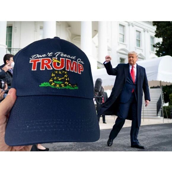 DON’T TREAD ON TRUMP Hat Adjustable Size - Picture 8 of 9